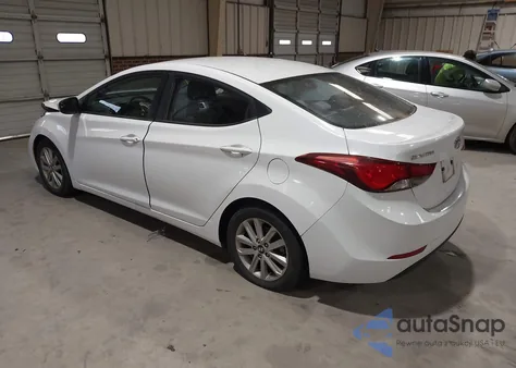 2015 Hyundai Elantra Limited/Se из США, поврежденный, VIN KMHDH4AEXFU295391